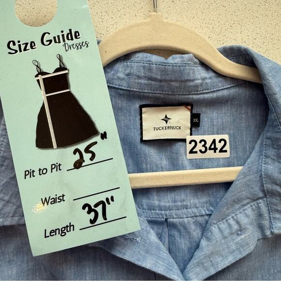 Tuckernuck Callahan Chambray Dress - Picture 6 of 6